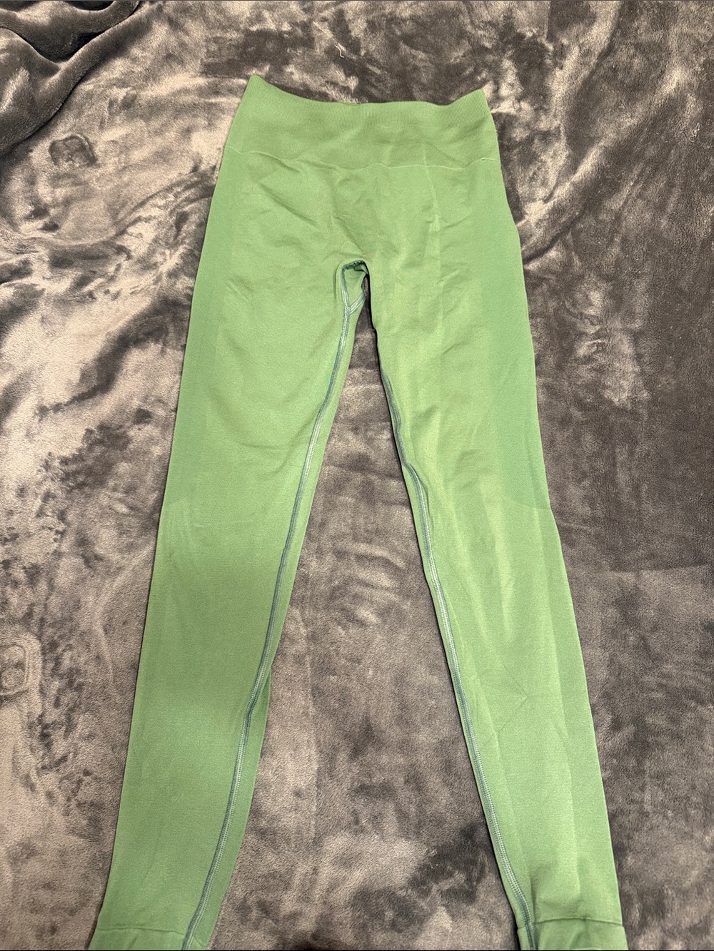 Womens Green Alphalete Leggings